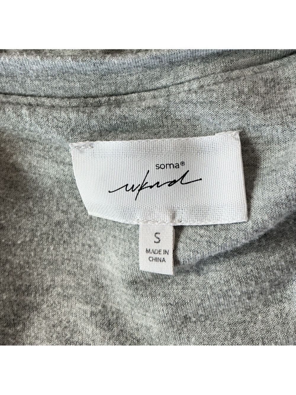 Soma Light Gray Midi Dress - Picture 9 of 10